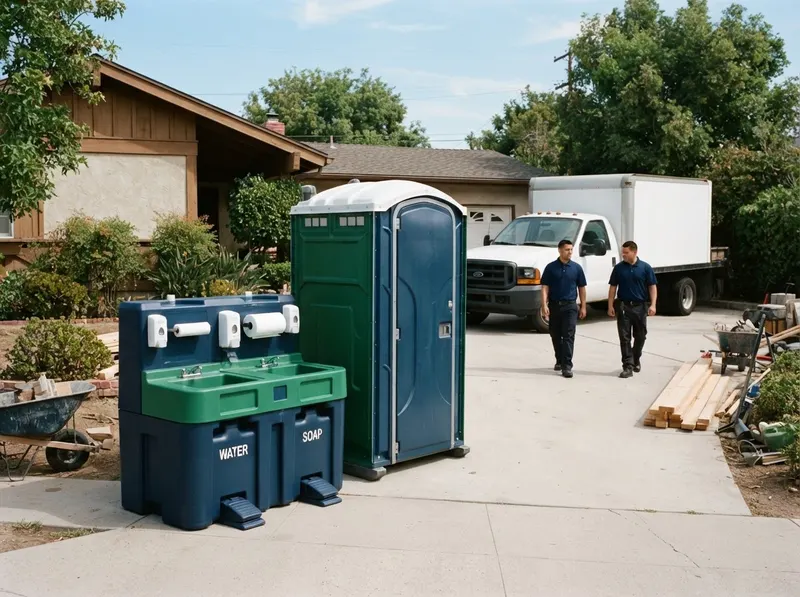 Standalone Dual-Basin Handwash Stations in Los Angeles, CA